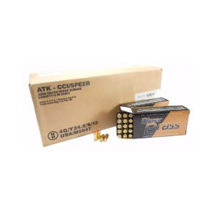 CCI Blazer Brass 9mm (124 Gr.) - 1000 Balles