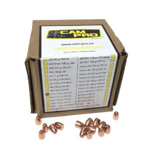Boulets CamPro Cal.9mm 115 Gr.
