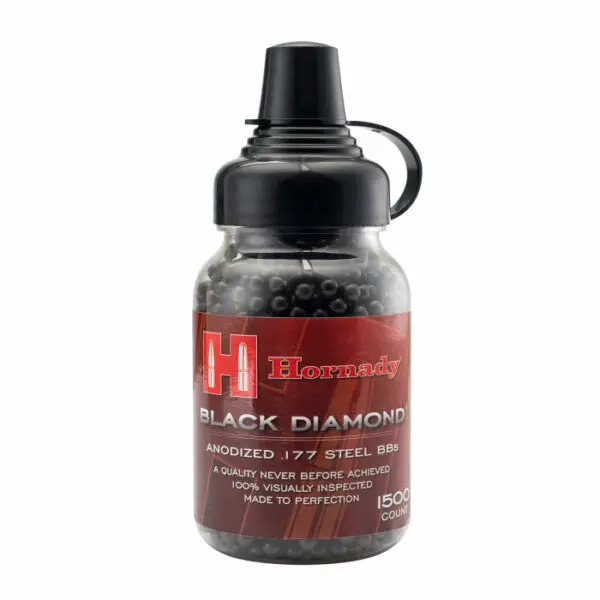 Hornady .177 Black Diamond Airgun Steel BB - 1500 CT