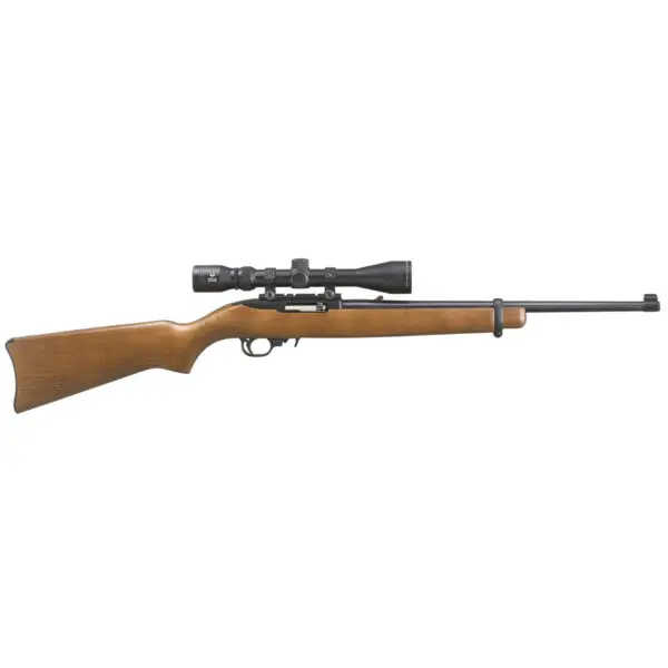 Ruger 10/22 Carbine En Bois Ensemble Avec Lunette De Tir et Étuis – Image 2