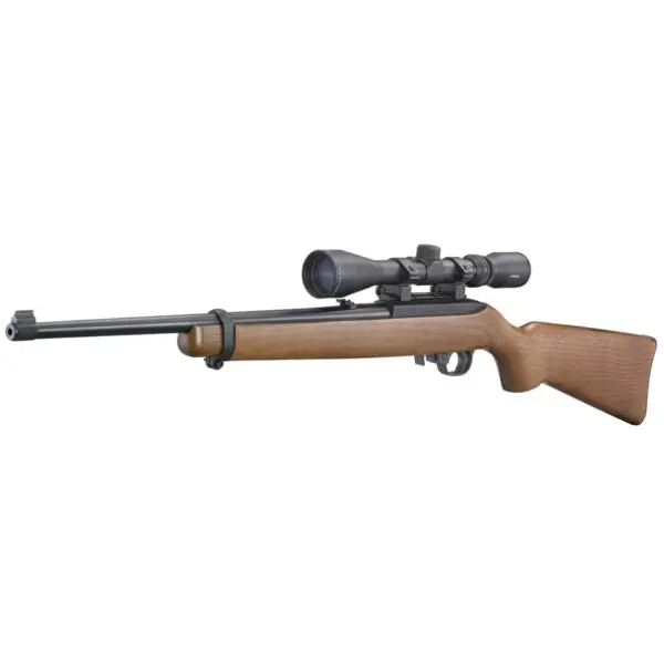 Ruger 10/22 Carbine En Bois Ensemble Avec Lunette De Tir et Étuis – Image 5