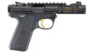 Ruger Mark IV 22/45 Lite Black & Gold