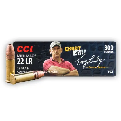 CCI Mini-Mag .22 LR Édition Troy Landry - 300 Balles – Image 2