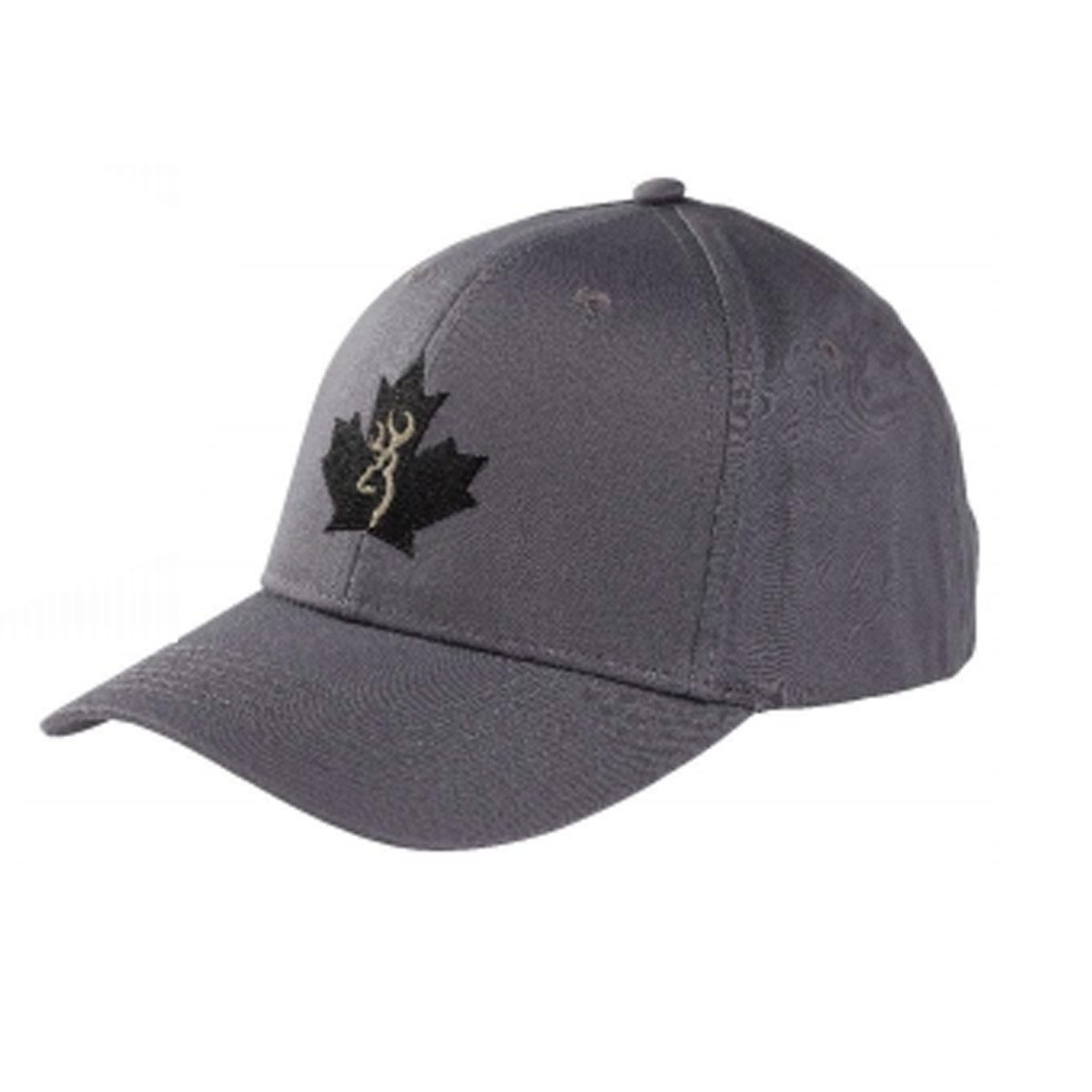 Casquette Browning Feuille D’Érable Charbon