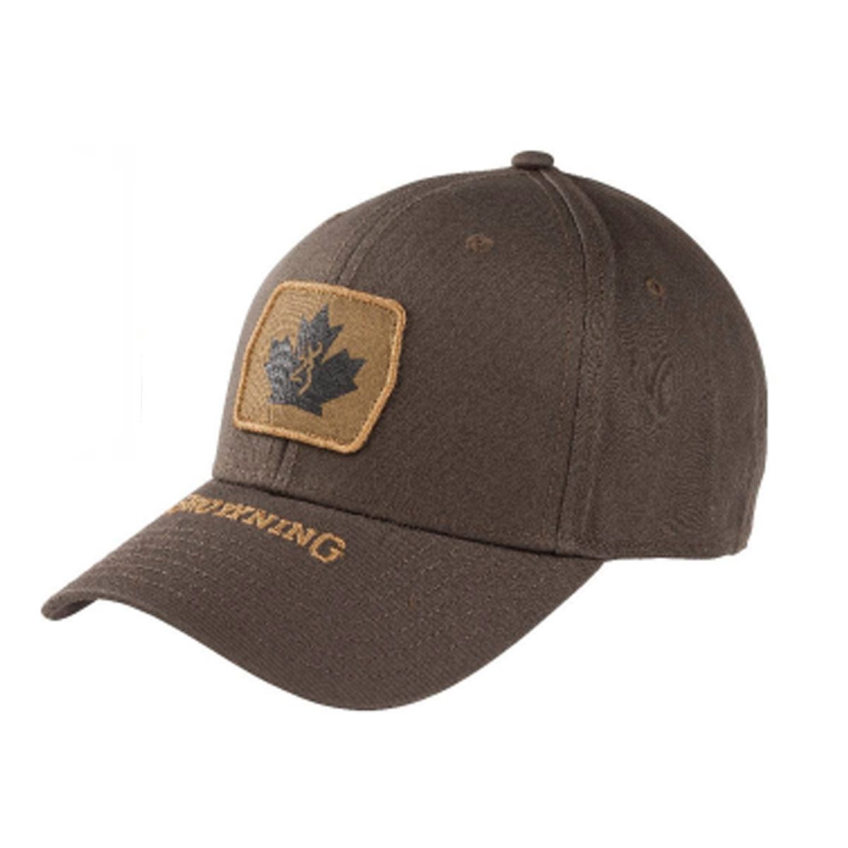 Casquette Browning Patch Feuille D’Érable Brun