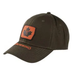 Casquette Browning Patch Feuille D’Érable Olive