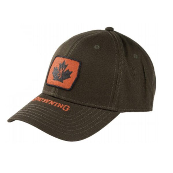 Casquette Browning Patch Feuille D’Érable Olive