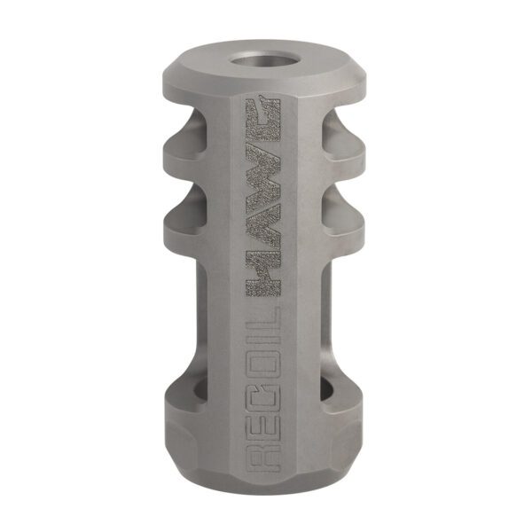 Browning Recoil Hawg Muzzle Brake Silver Finish - Image 2