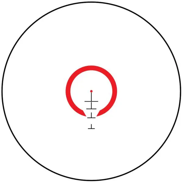 Bushnell Optique AR 1-6x24mm Illuminée – Image 2