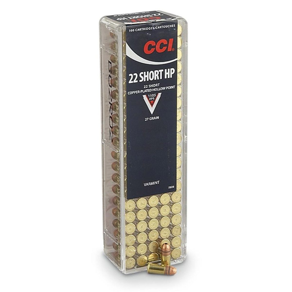 CCI .22 Short HP – 100 Rounds