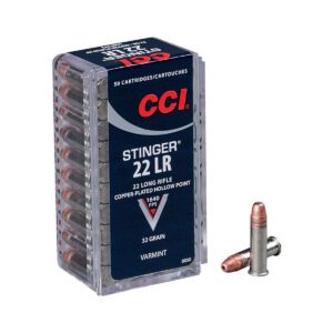 CCI Stinger .22 LR – 50 Balles