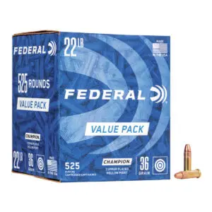 Federal Champion .22 LR – 525 Balles