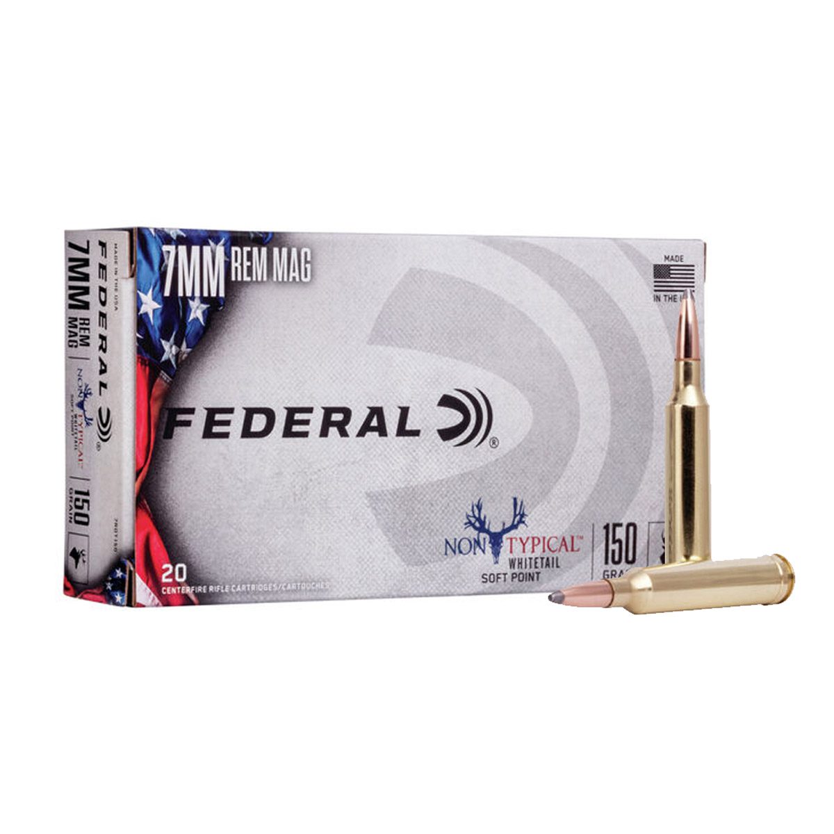 Federal Non-Typical 7mm Rem Mag 150 gr. – 20 Rounds