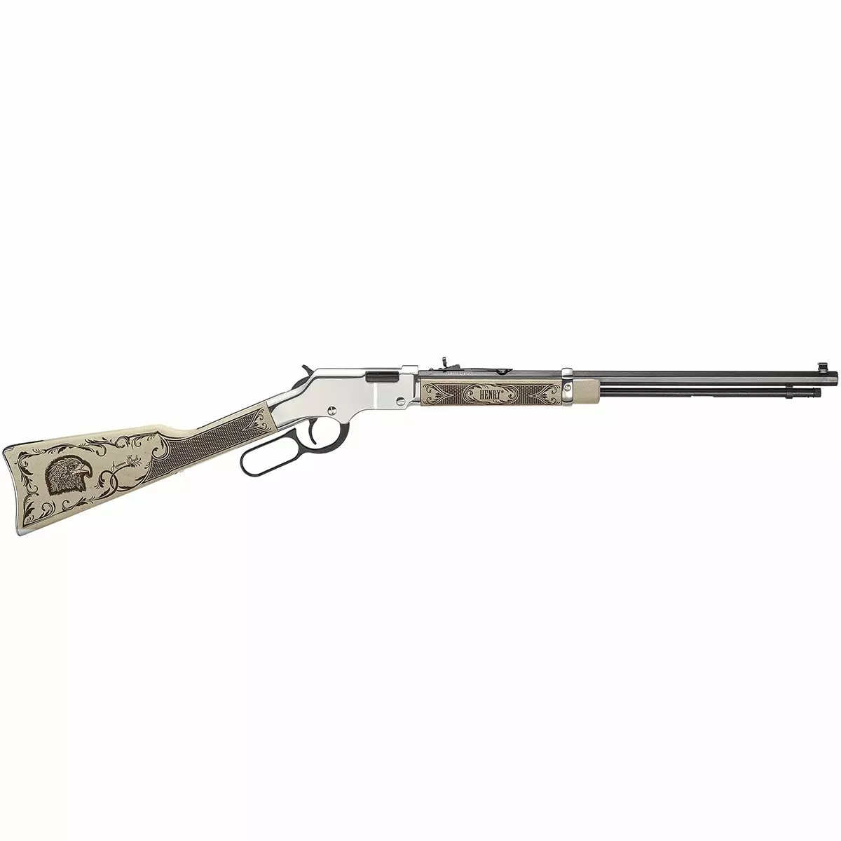 Henry Golden Boy Silver ‘The American Eagle’ .22 #H004AE