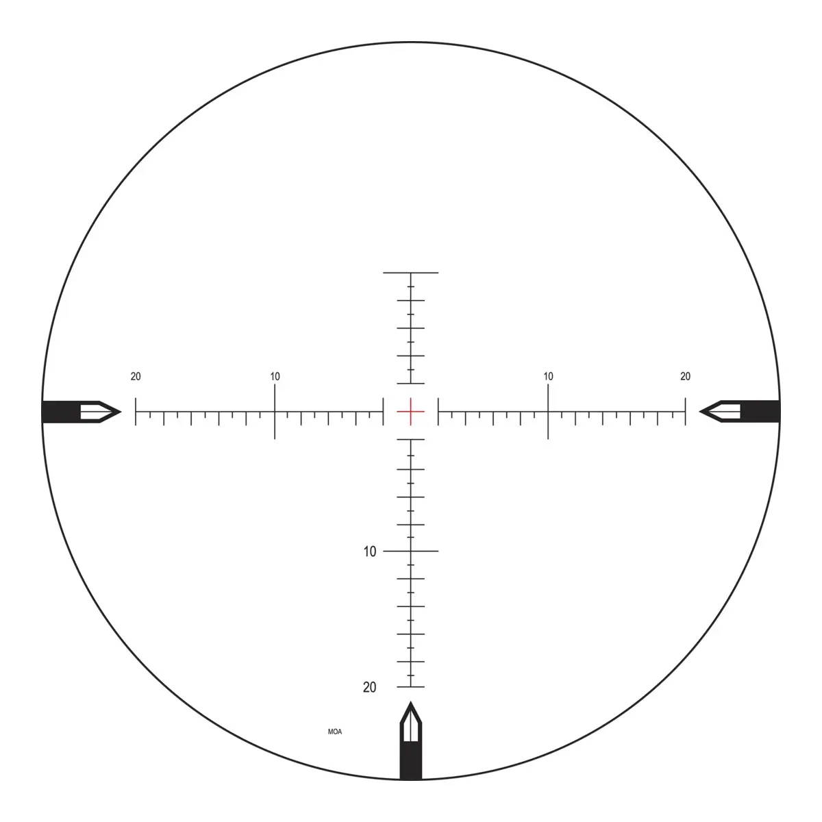 Nightforce SHV™ 4-14x56mm Illuminated Reticle #C522 - Image 4