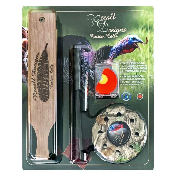 Recall Designs Waterproof Turkey Call Kit