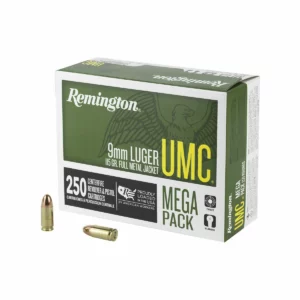 Remington UMC 9mm (115 Gr.) Mega Pack - 250 Balles