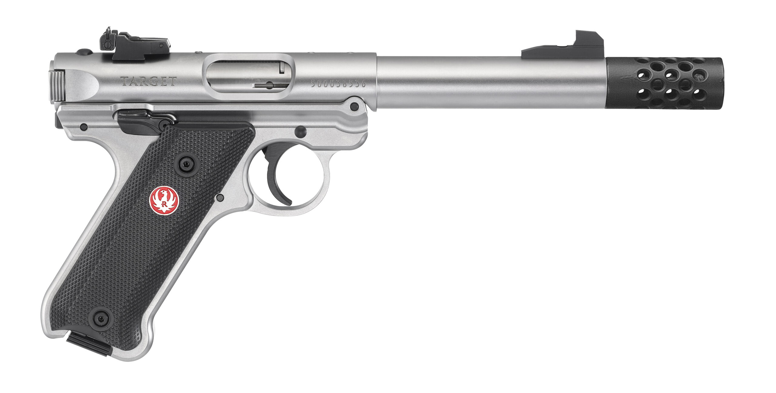 Ruger Mark IV Stainless Target with Muzzle Break