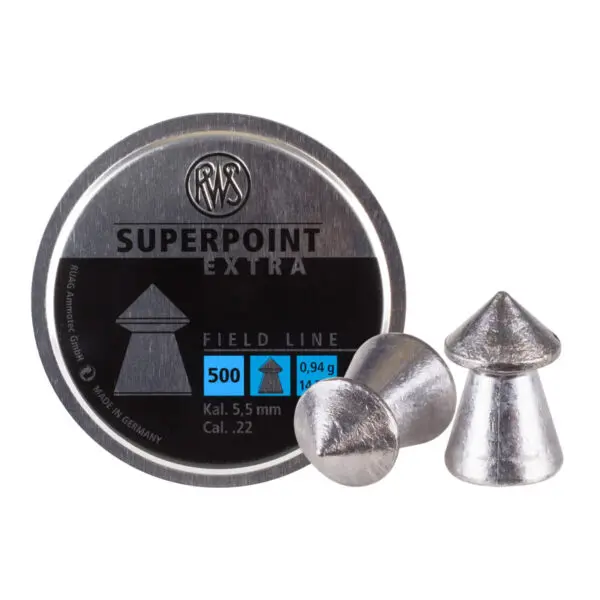 Plombs .22 RWS SuperPoint Extra - 500 CT