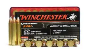 Winchester Varmint HV .22 MAG - 50 Balles