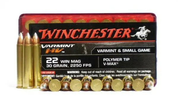 Winchester Varmint HV .22 MAG - 50 Balles