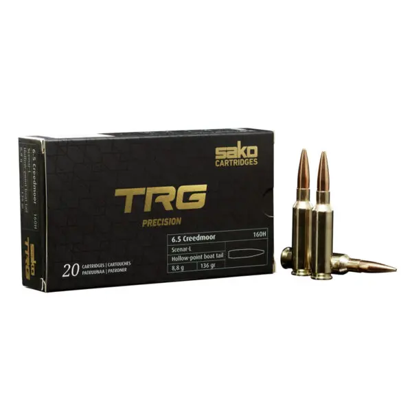 Munitions Sako 6.5 Creedmoor TRG Precision 136 Gr. - 20 Balles