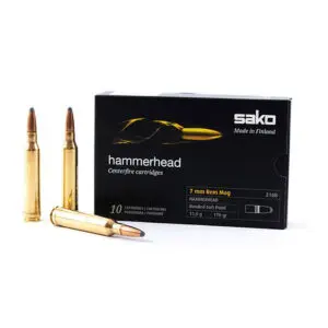 Munitions Sako 7mm Rem. Mag. Hammerhead 170 Gr. - 10 Balles