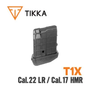 Chargeur Tikka T1x .22 LR ou .17 HMR