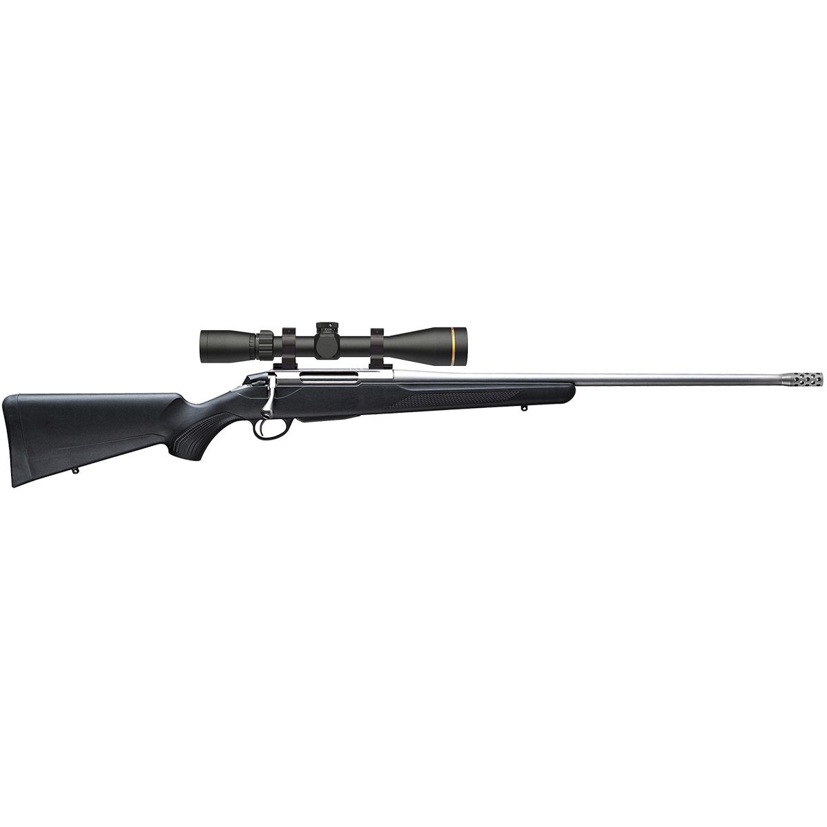 Tikka T3x Lite Stainless with Muzzle Brake Leupold Scope Combo