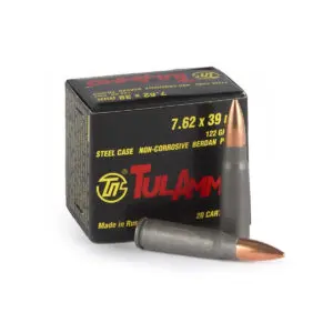 TulAmmo 7.62x39mm Non-Corrosive - 20 Balles