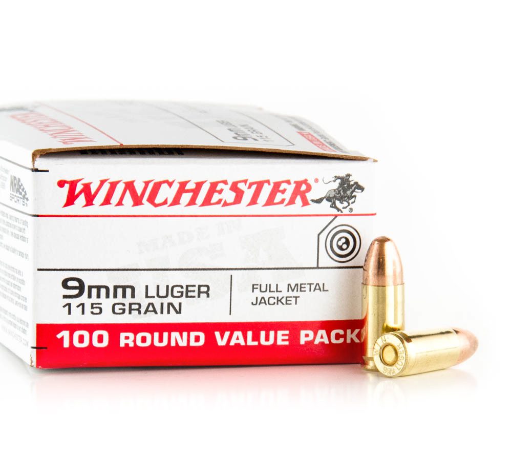 Winchester 9mm Value Pack – 1000 Rounds