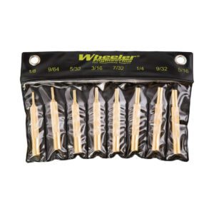 Wheeler 8 Piece Brass Punch Set