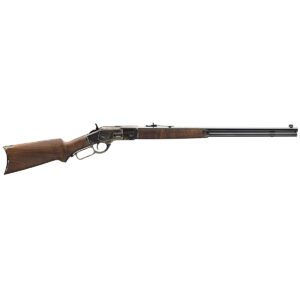 Winchester Model 1873 Sporter Octagon Pistol Grip Color Case Hardened