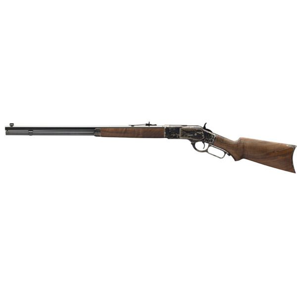 Winchester Model 1873 Sporter Octagon Pistol Grip Color Case Hardened - Image 2