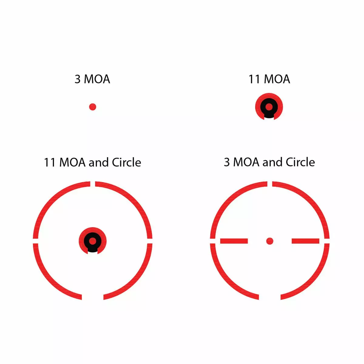 Burris FastFire 4 Multi-Reticle Point Rouge – Image 5