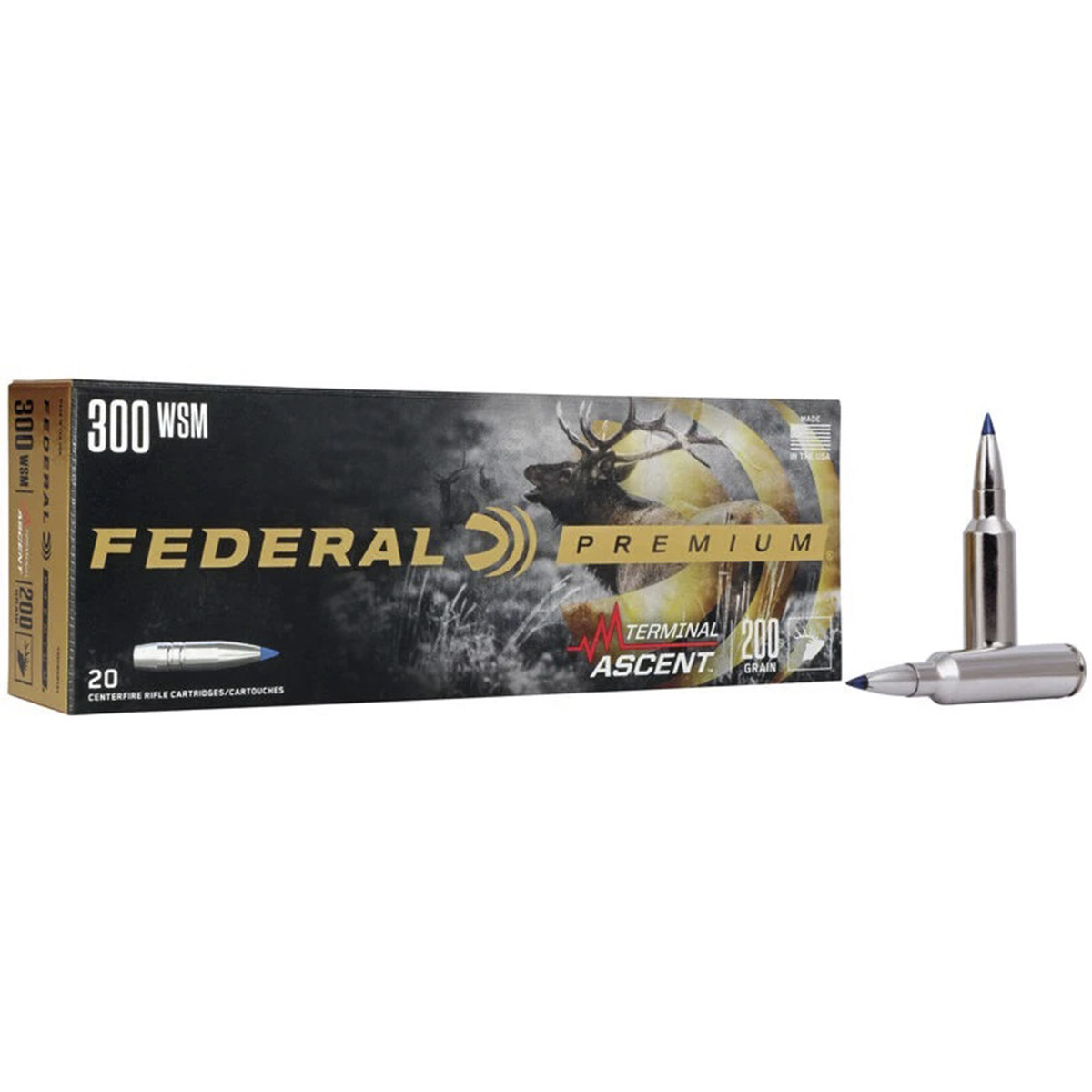 Federal Premium Terminal Ascent .300 WSM 200 Gr. – 20 Rounds