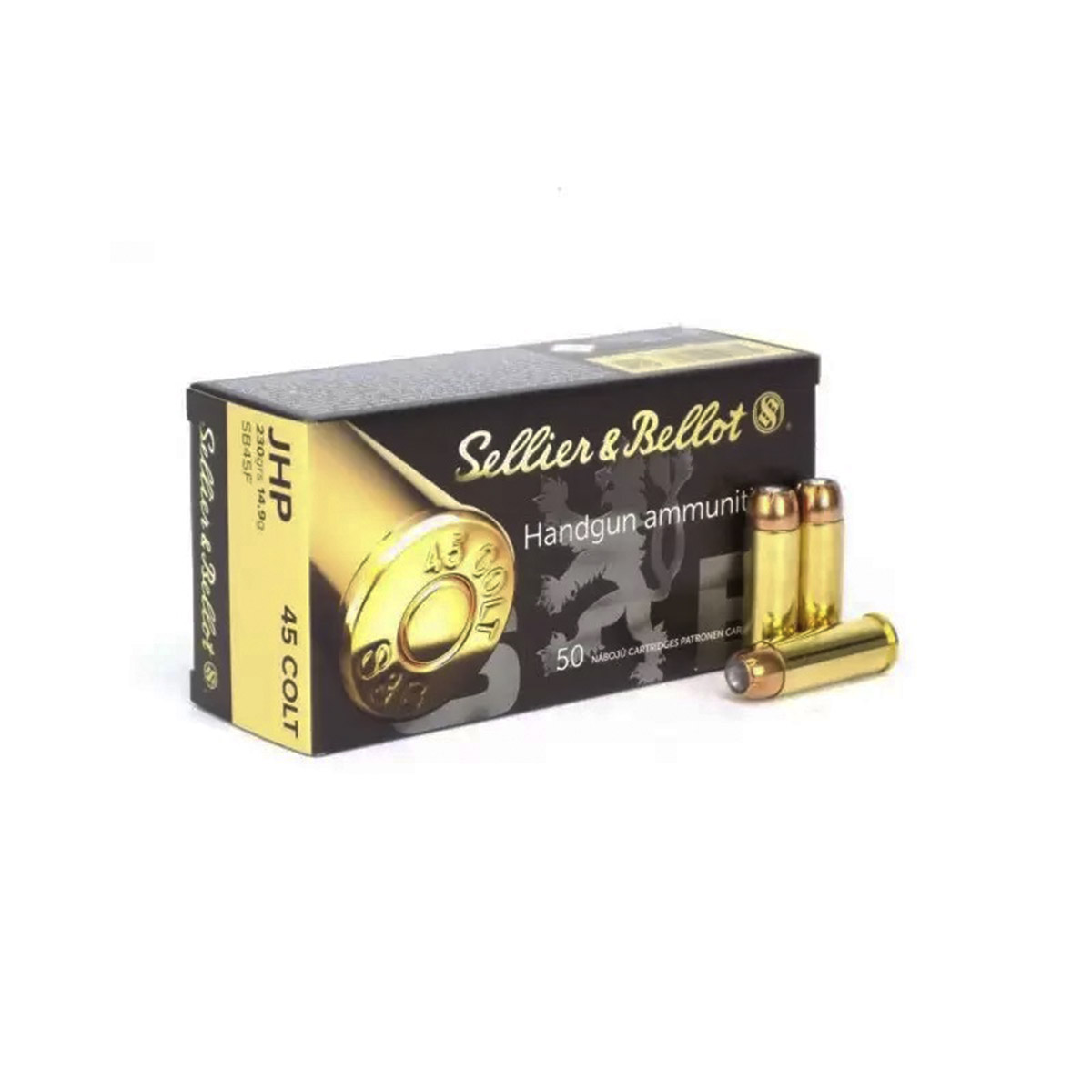 Sellier & Bellot .45 Colt 230 Gr. – 50 Rounds