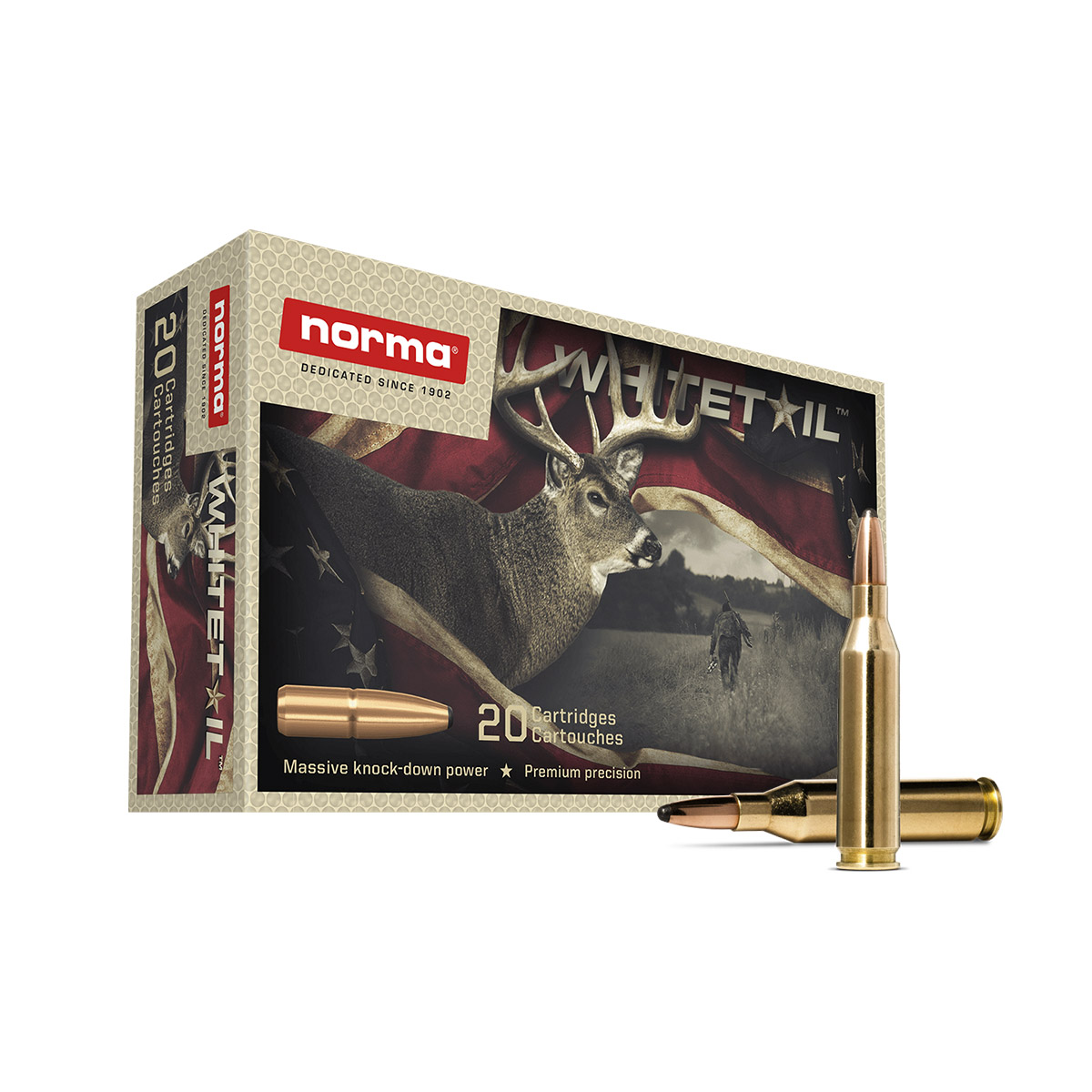 Norma Whitetail .243 Win. 100 Gr. – 20 Rounds