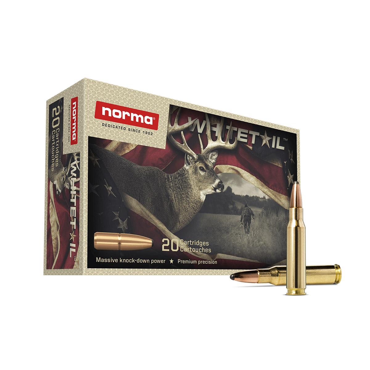 Norma Whitetail .308 Win. 150 Gr. – 20 Rounds