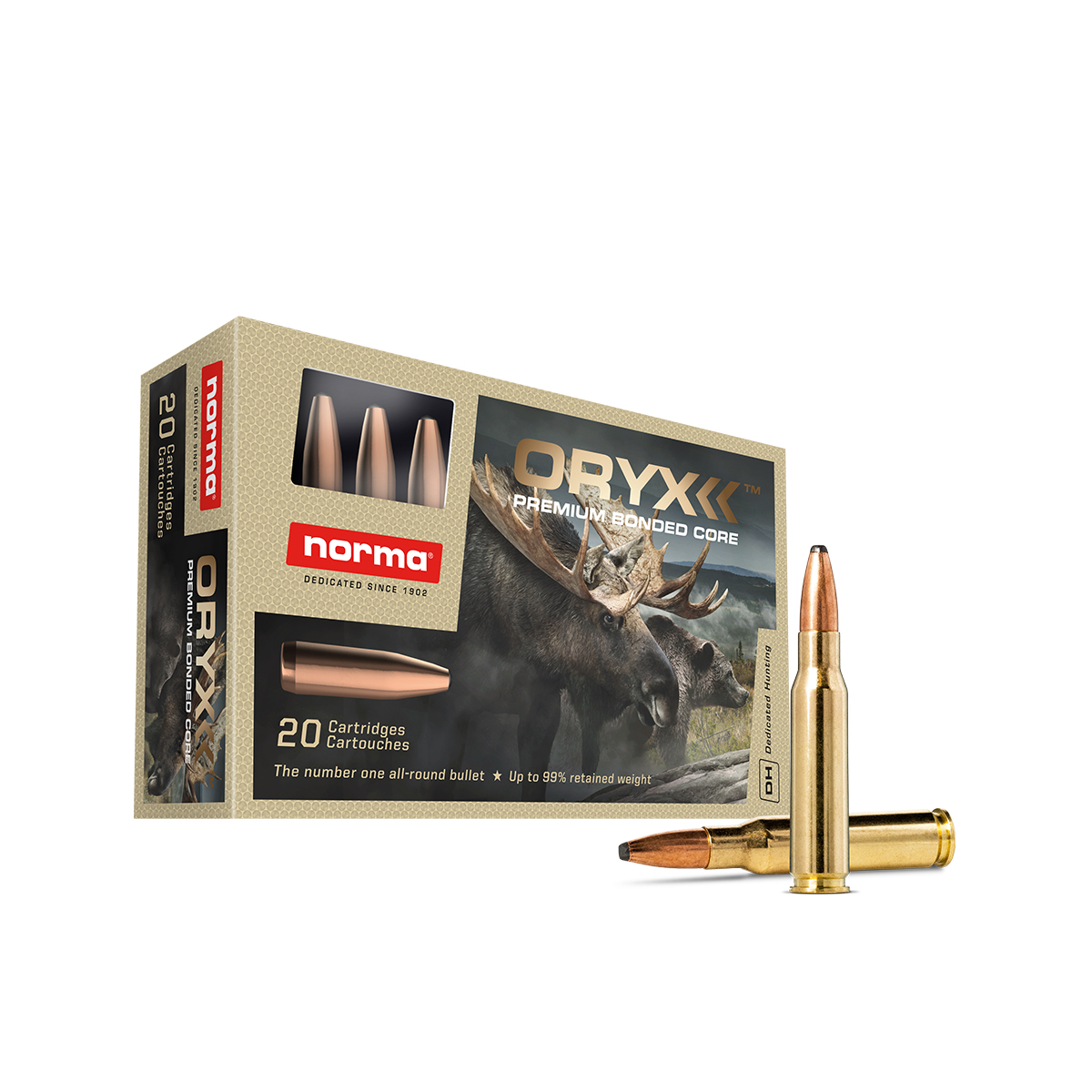 Norma Oryx .308 Win. 180 Gr. – 20 Rounds