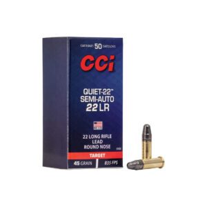 CCI Quiet-22 Semi-Auto – 50 Balles
