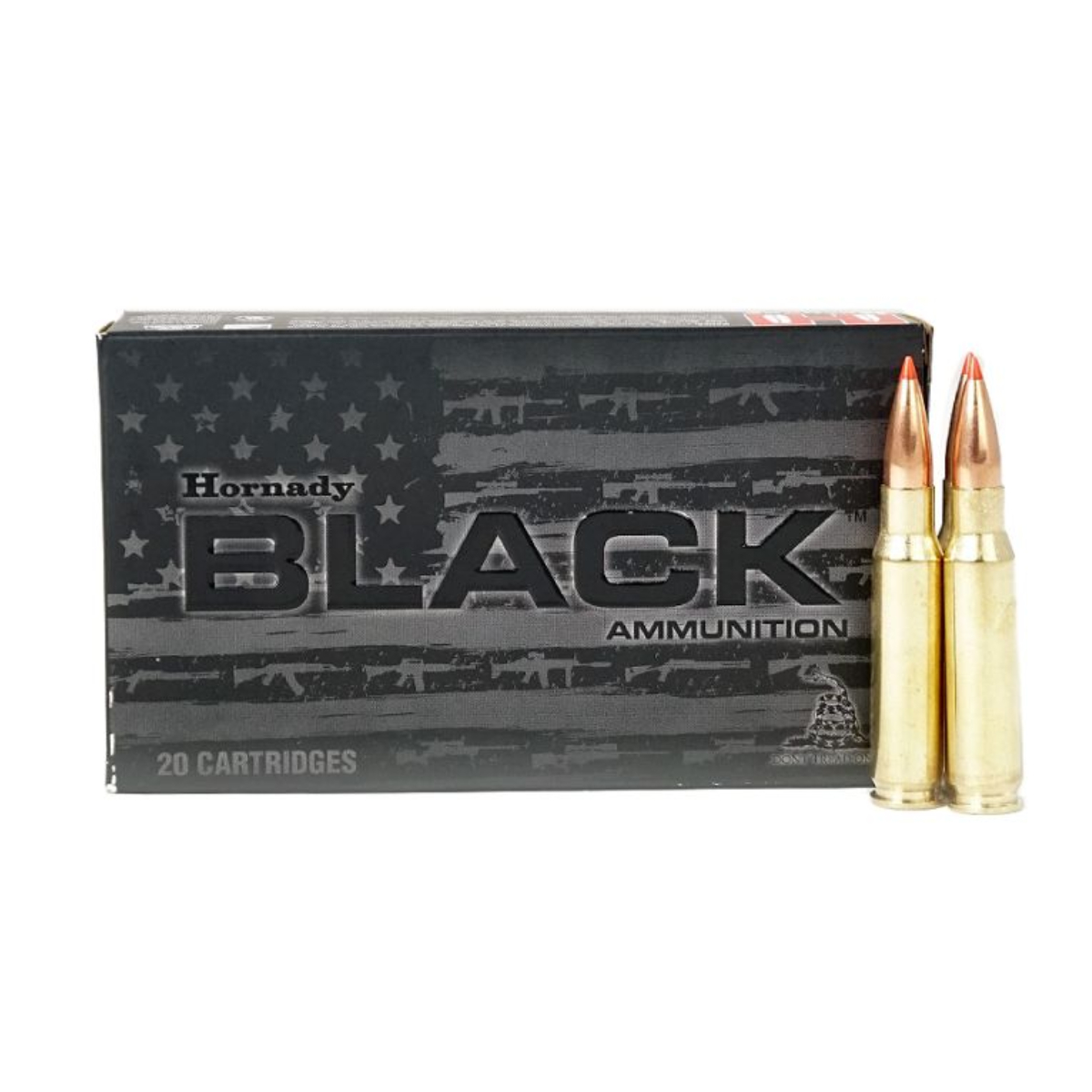 Hornady Black .308 Win 168 Gr. A-MAX – 20 Rounds