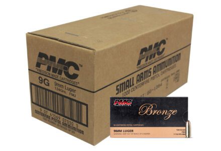 PMC 9mm 124 Gr. – 1000 Rounds