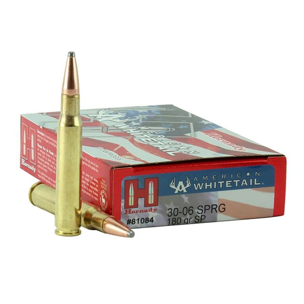 Hornady American Whitetail .30-06 Sprg. 180 Gr. – 20 Rounds