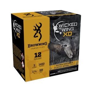 Browning Wicked Wing XD 12 GA X 3” (1-1/4 Oz) - 25 Shells