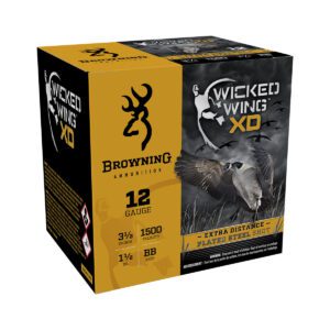 Browning Wicked Wing XD 12 GA X 3.5” (1-1/2 Oz) - 250 Shells