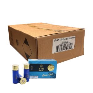 YTR Troy 12 GA X 2 3/4" #00 Buckshot - 200 Cartouches