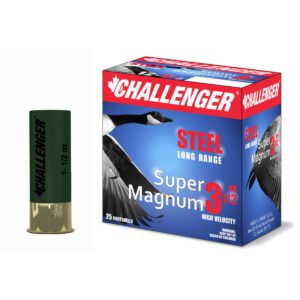 Challenger Super Magnum Steel 12 GA X 3.5″ (1 1/2 oz) – 250 Cartouches
