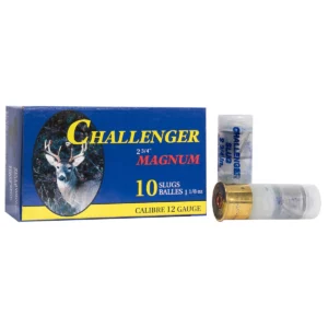 Challenger 12 GA X 2-3/4" Magnum Slug - 10 Shells