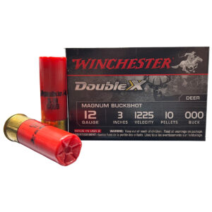 Winchester Double X Magnum 12 GA X 3” Buckshot #000 - 5 Cartouches